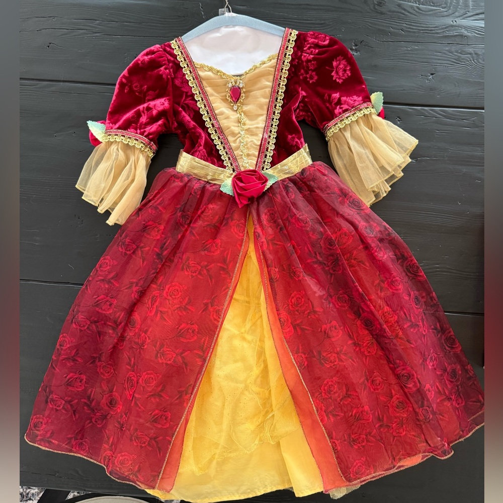 Disney Christmas Belle costume gown & day dress - Toddler Size 4